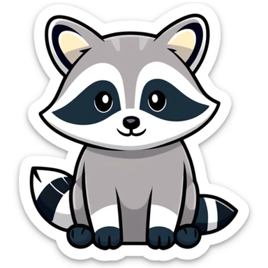 Raccoon  sticker
