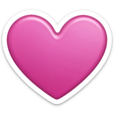 Pink Hair clip sticker