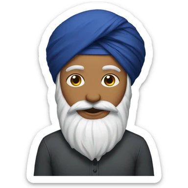 sikh with cat ears  sticker