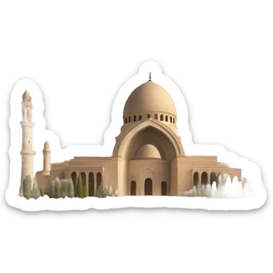 Syrian landmark sticker