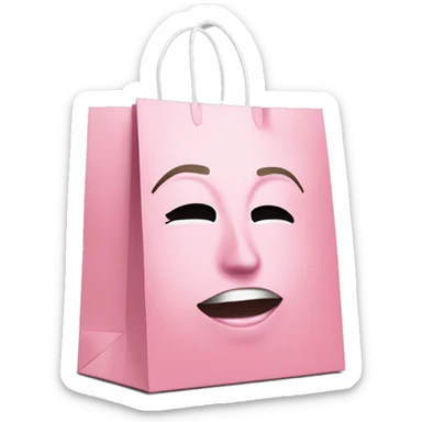 sephora shopping bag sticker