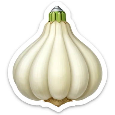Garlic sticker