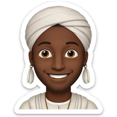 Kala mi'raj dirga laki laki sticker