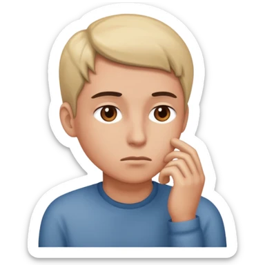 I live by myself sticker