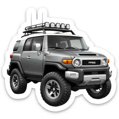 Fj cruiser  sticker