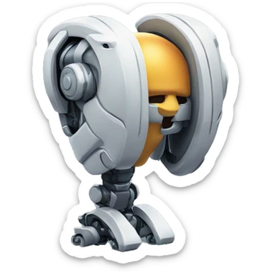 strong robotic shoulder with muscle sticker