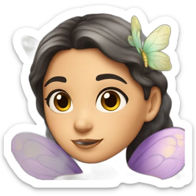 Hada mariposa sticker