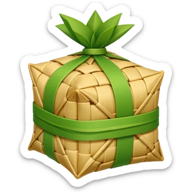 Ketupat rice sticker