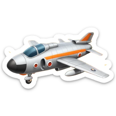 airplane wing tank explosion sticker