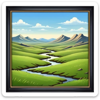 Plains,Moors sticker