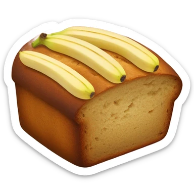 Banana bread sticker