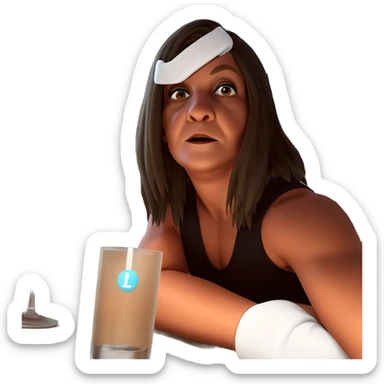 boy at the bar sticker