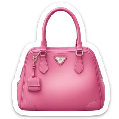 pink prada bag  sticker