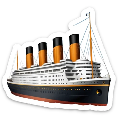 Titanic sticker