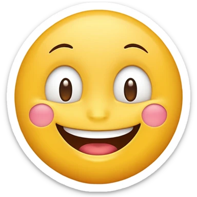 Laughing emoji meme sticker