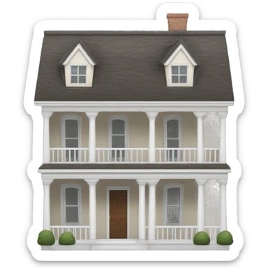 House hunted with big park  sticker