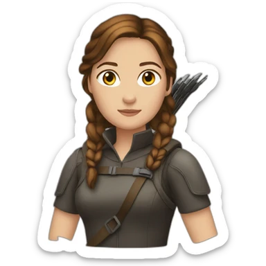 Katniss Eveerdin sticker