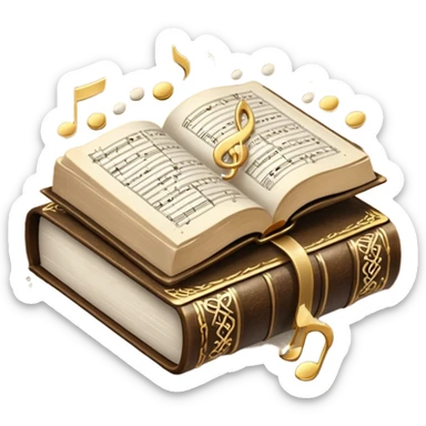 Bible, Sparkle, Salt, Music sticker