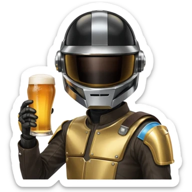 Daft pub sticker
