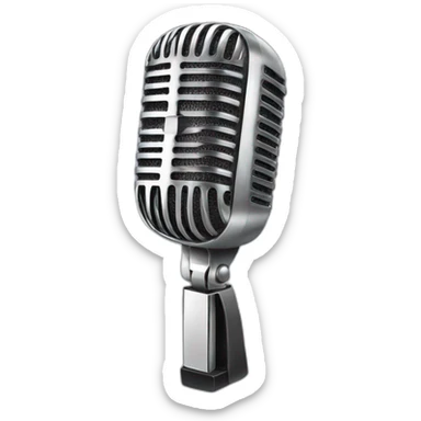 microfono sticker
