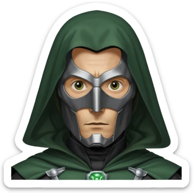 Mads Mikkelsen as Doctor Victor von Doom No mask sticker