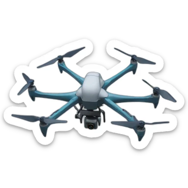 Drone ceashing sticker