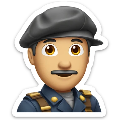 French beret emoji  sticker