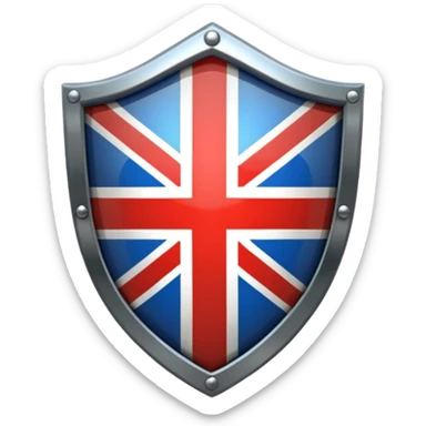 Shield England badge sticker