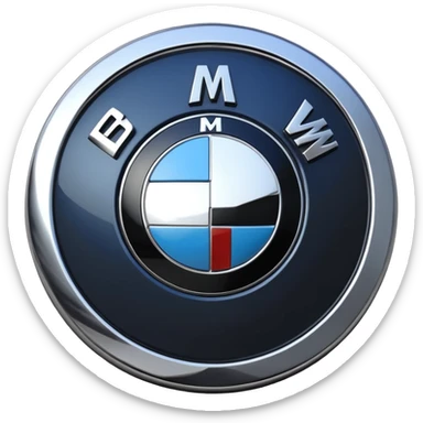 bmw x emblem emoji sticker