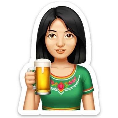 Cerveza Drinker sticker