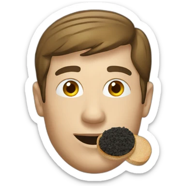 man who takes snus sticker