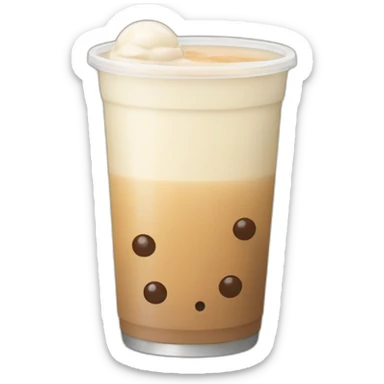 milk tea boba sticker