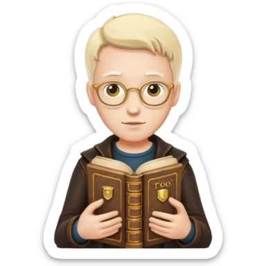 Book Collector + old tome sticker