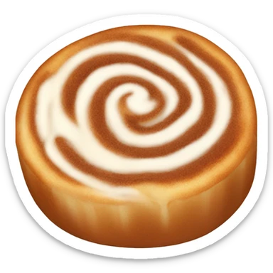 Cinnamon roll sticker