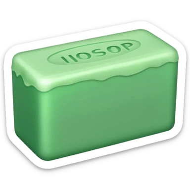green soap sticker