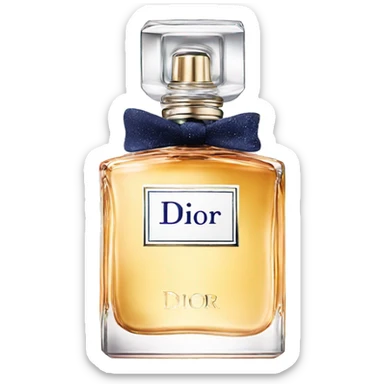 Dior perfume sticker