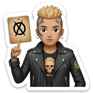 Anarchy Victory sticker