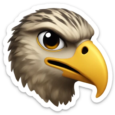 Hawk spit sticker