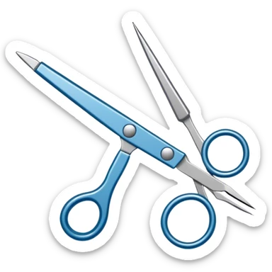 Beading icon, intricate beaded jewelry or decorative item in progress, visible beads, thread, and needle, tools like pliers and scissors, minimalistic style, clean lines, transparent background. sticker