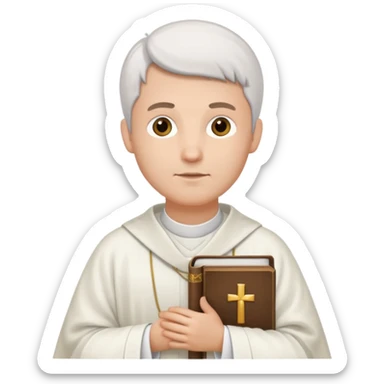 Lawful Human Priest sticker