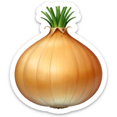Onion sticker