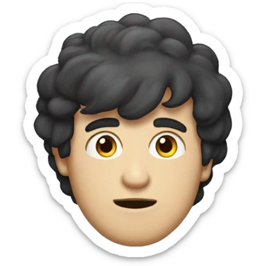 Wilbur soot from indie band Lovejoy sticker