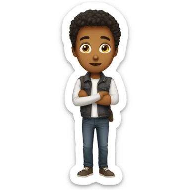 perdre son temps sticker