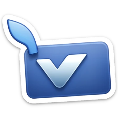 Blue tick just Facebook meta verification  sticker
