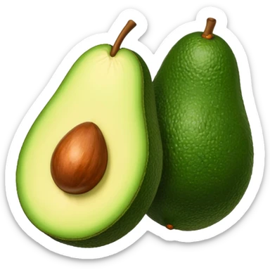 avocado sticker