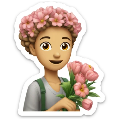 buquês de flores  sticker