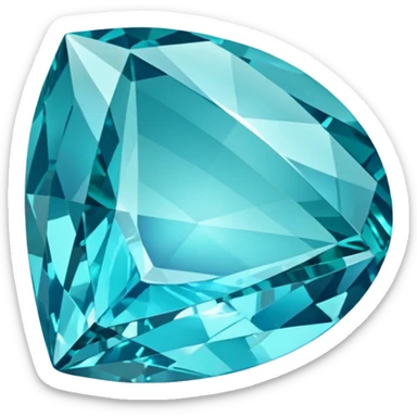 Aquamarine  sticker