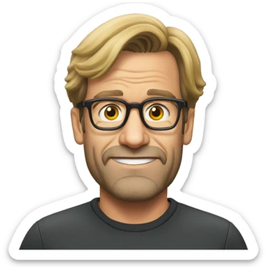 Jurgen Klopp dizzy emoji sticker
