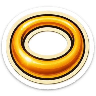 saint halo sticker style, golden circle, sticker effect sticker