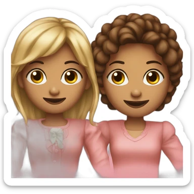 emoji with Wilson sisters custom sticker